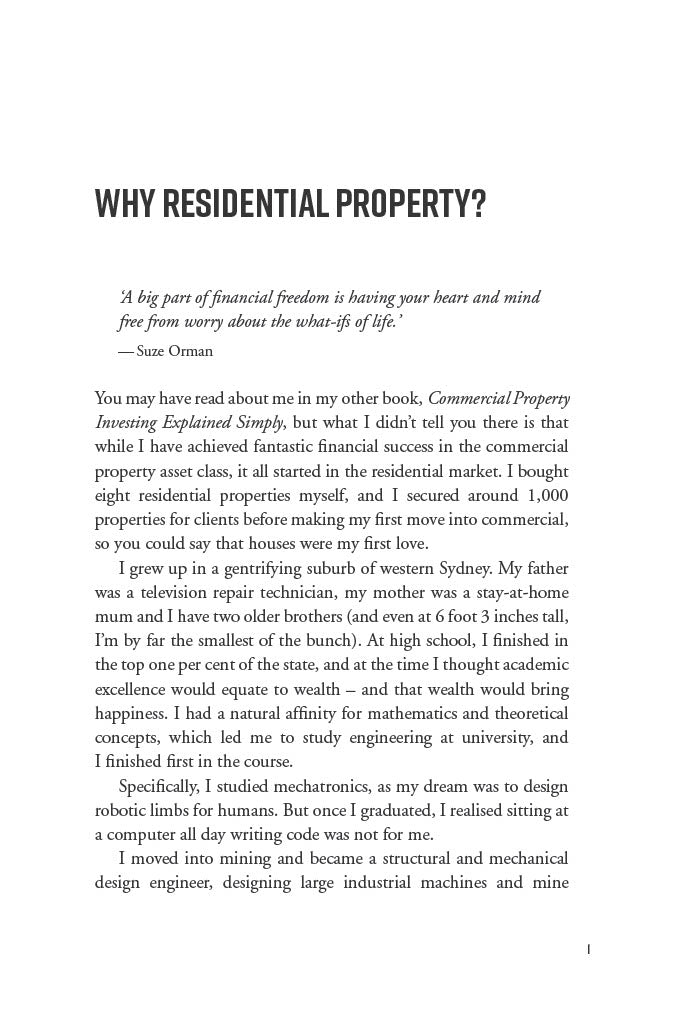 Residential Property Investing Explained Simply