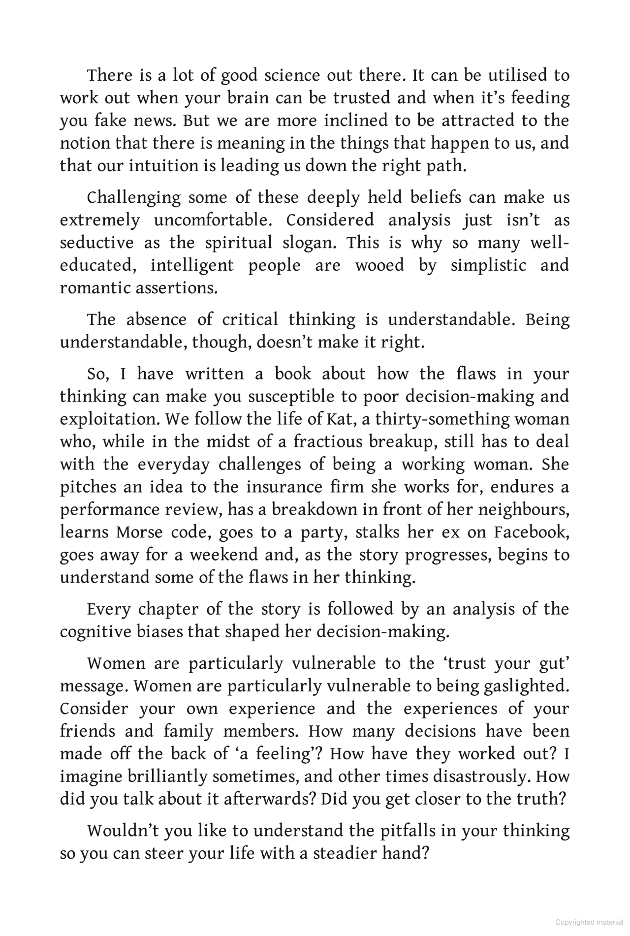 Why Smart Women Make Bad Decisions